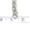 1 Yard Silver Double Link Etched Aluminum Chain for Jewelry Accessories